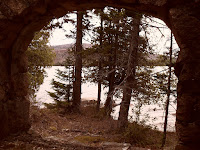 Eagle Lake Arches, Acadia National Park abandoned ruins