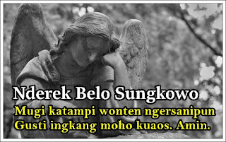 Ucapan Nderek Belo Sungkowo Katolik-Kristen