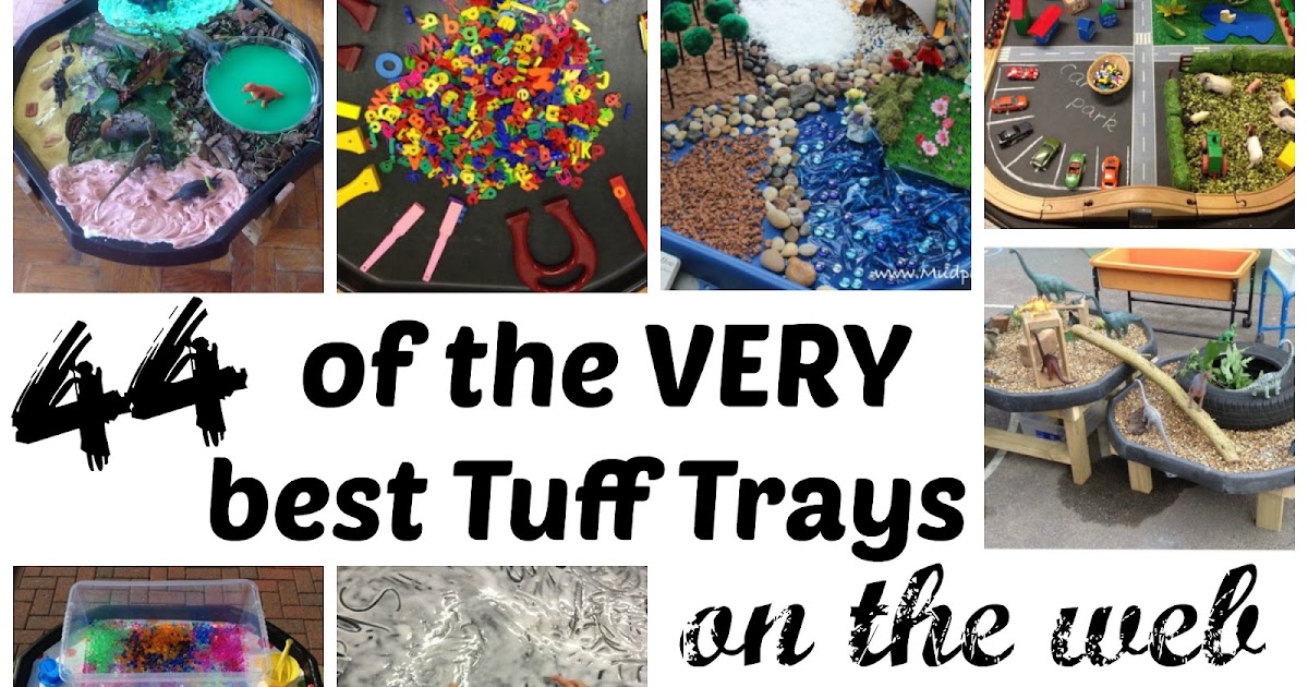 20 Tuff Tray Play Ideas and How They Can Help with Children's Developm —  Kub Direct