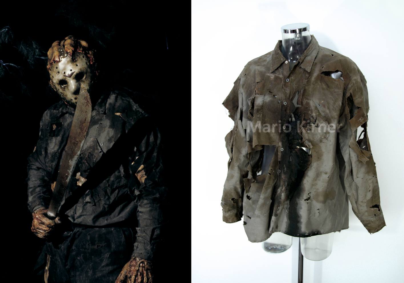 Witness Screen Used Jason Costume Pieces And Props From Jason Goes To Hell.