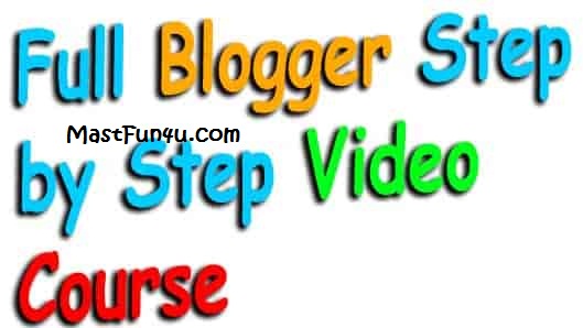 Full blogger step by step tutorial