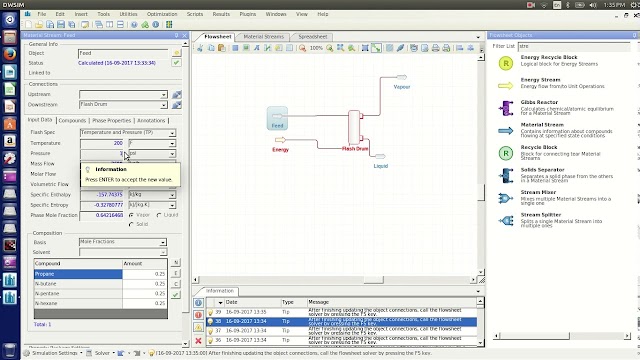 Tải Phần Mềm DWSIM - Mô Phỏng Phản Ứng Hóa Học