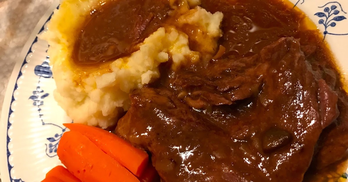 Rita's Recipes Crock Pot Roast In Golden Mushroom Wine Sauce