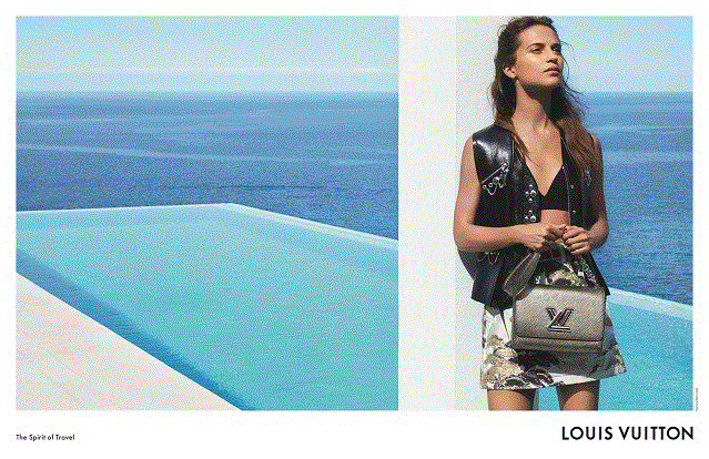 Alicia Vikander is the Face of Louis Vuitton Cruise 2019 Collection