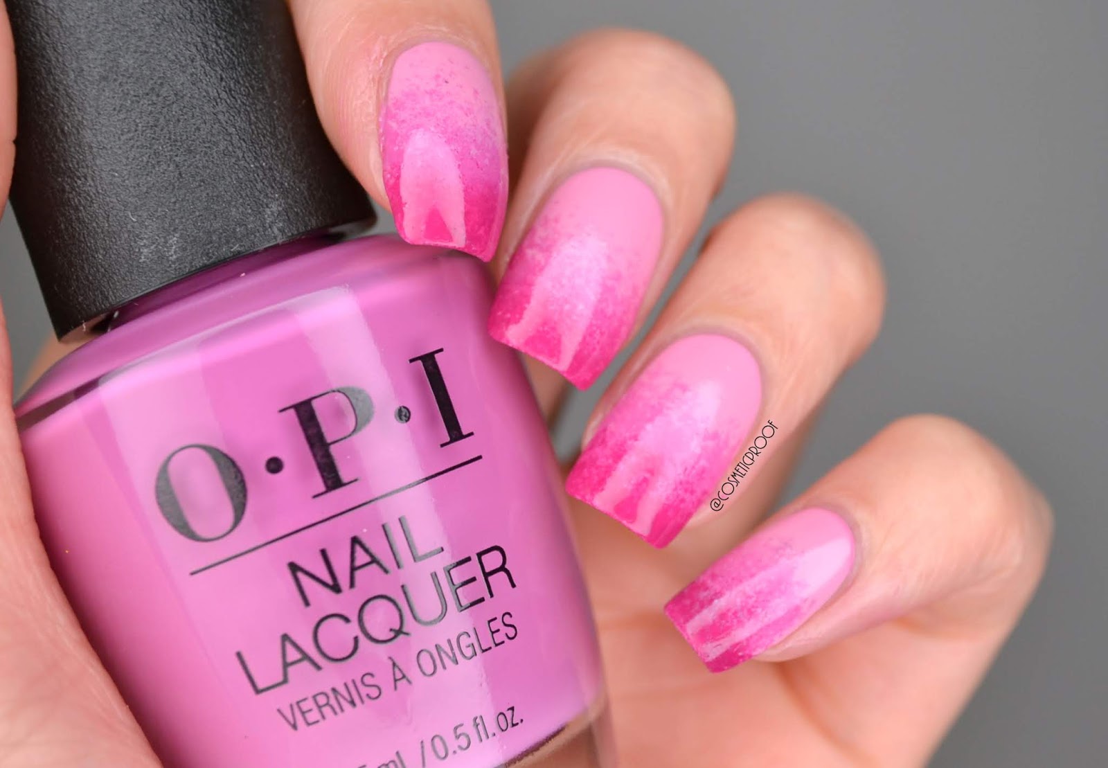 1. Pink and White Gradient Nail Art Tutorial - wide 7
