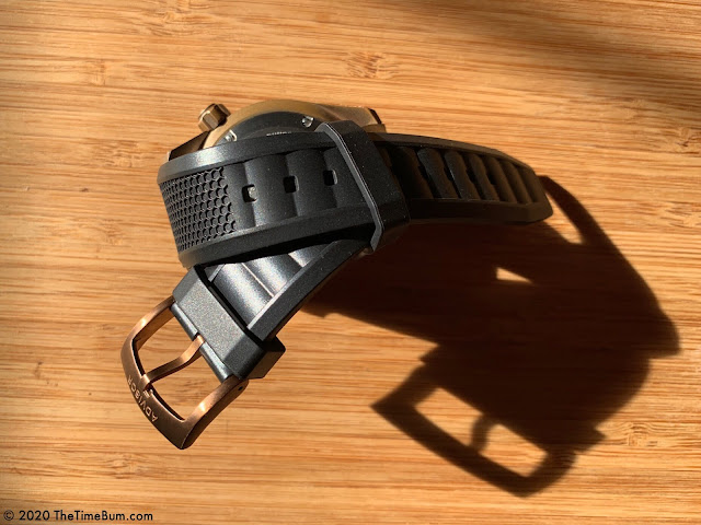 Advisor SUPA Diver bronze rubber strap