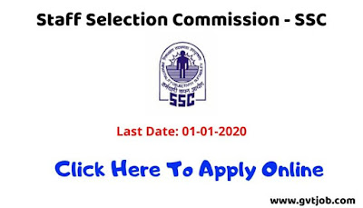 Staff Selection Commission - SSC - www.gvtjob.com