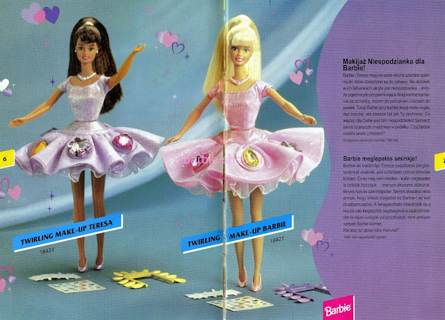 Transformação fantástica com a boneca Barbie! Maquiagem. Escola de beleza 