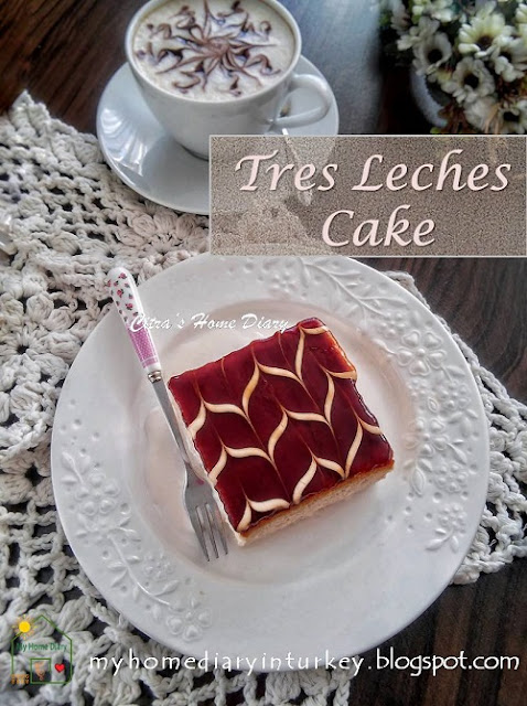 Trileçe / Pastel de Tres Leches / Tres Leches cake. Perfect and Best recipe.