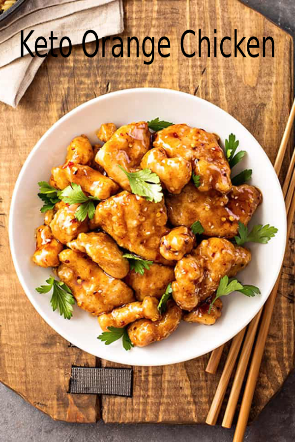 Keto Orange Chicken happy cook