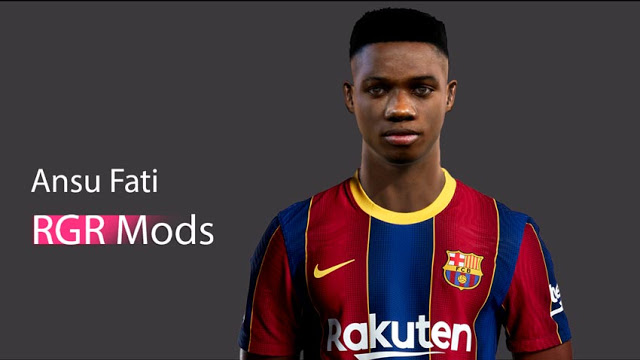 Ultigamerz Pes 2013 Ansu Fati Fc Barcelona Face 2020 21