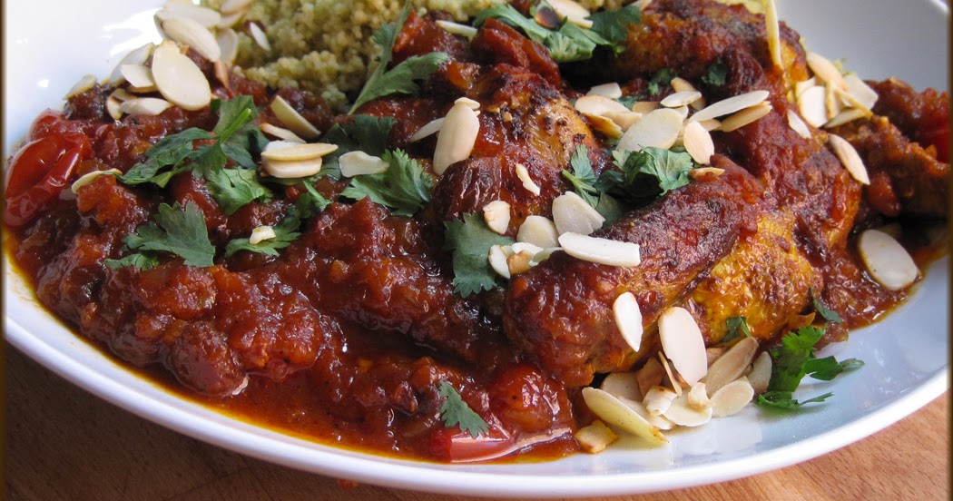 Moroccan Chicken Tagine with Dates and Honey A Glug of Oil