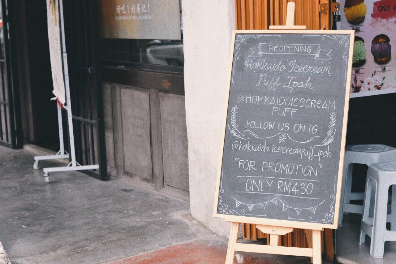 raihanahariff Explore Hokkaido IceCream Puff Ipoh