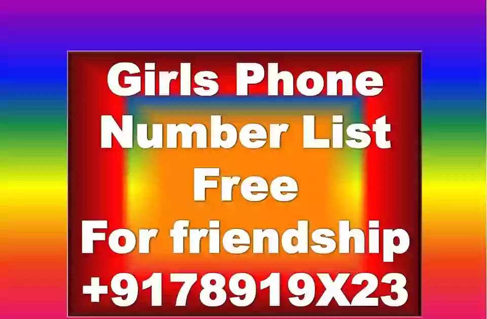 Top 32 Girls Number Mobile Number The 188 Top Answers