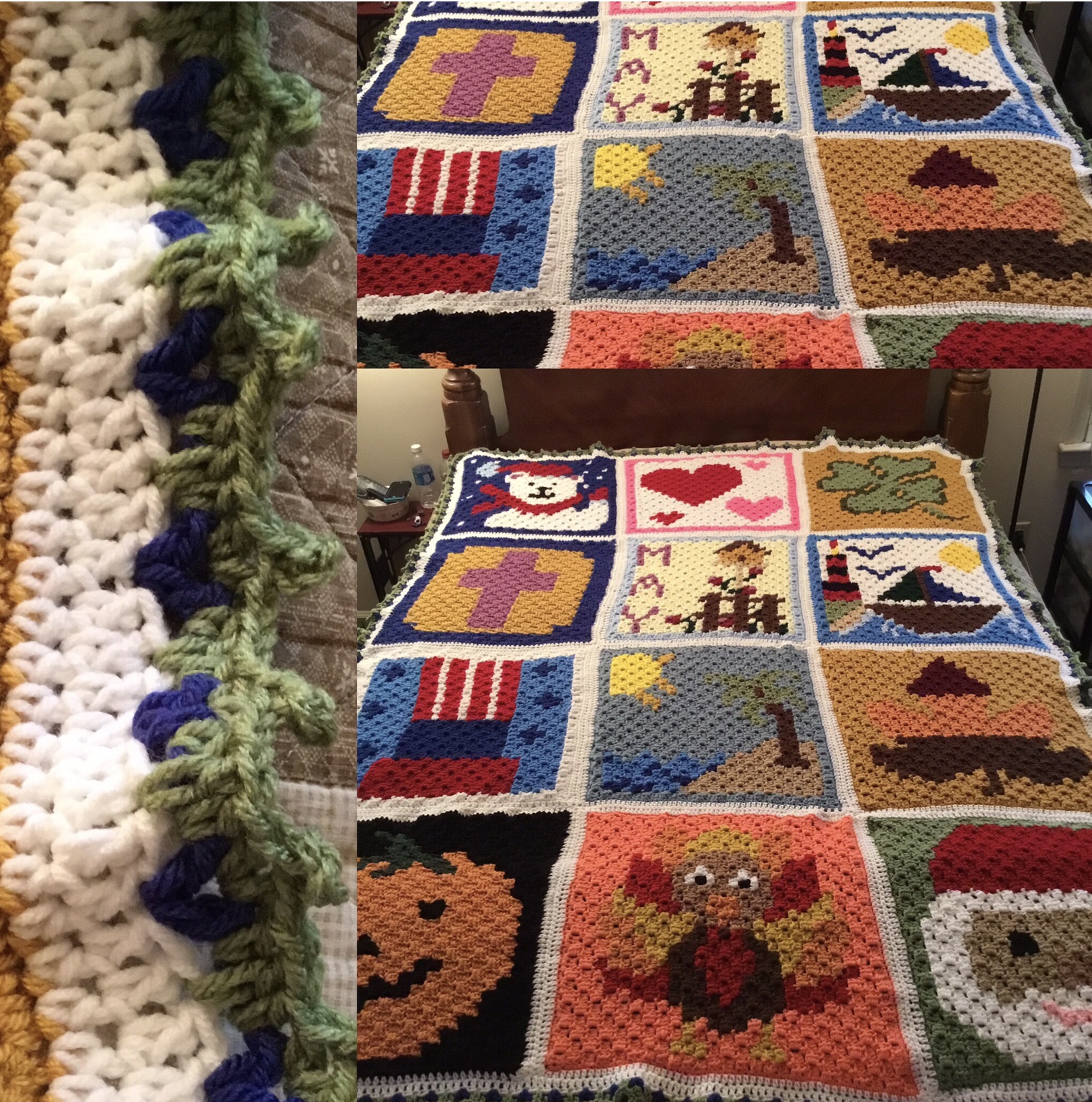 The Perfect Stitch... 12 Months of the Year Blanket...