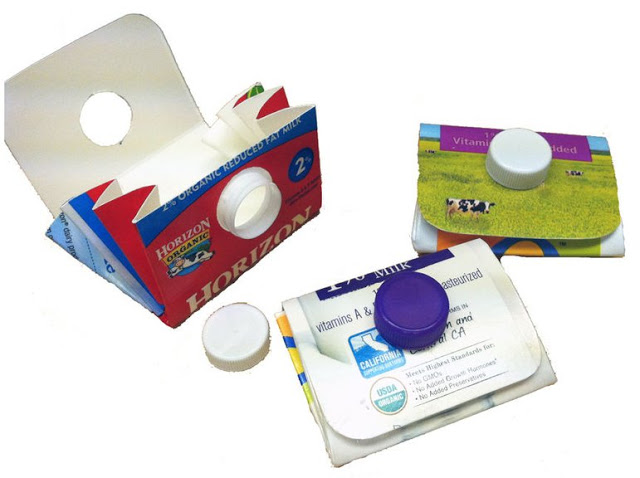 Membuat Dompet Dari Kotak Susu Dr Sampah