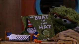 Oscar reads Slimey another chapter of The Adventures of Trash Gordon. Sesame Street Bedtime with Elmo