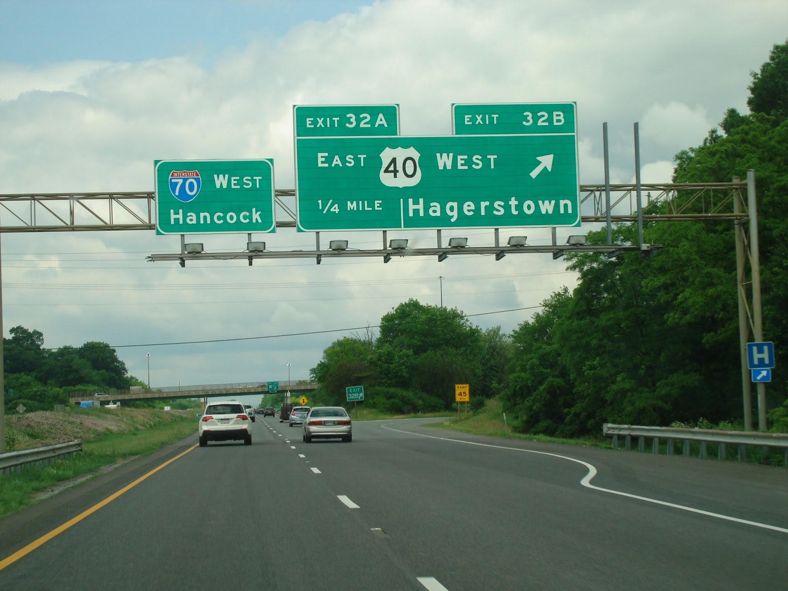 Luke's Signs Interstate 70 & Route 40 Hagerstown, MD