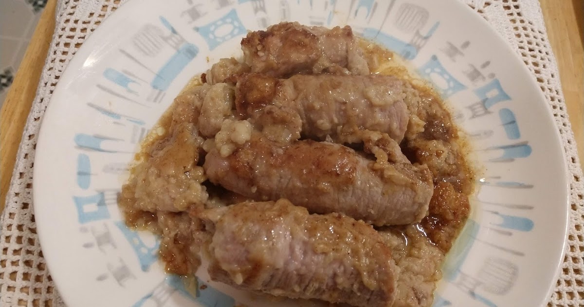 "So what are you making for dinner?" Veal Birds