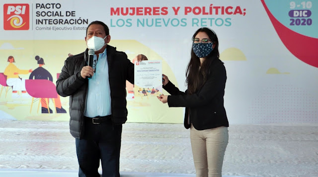 En PSI las mujeres participan de manera real en la política: Carlos Navarro