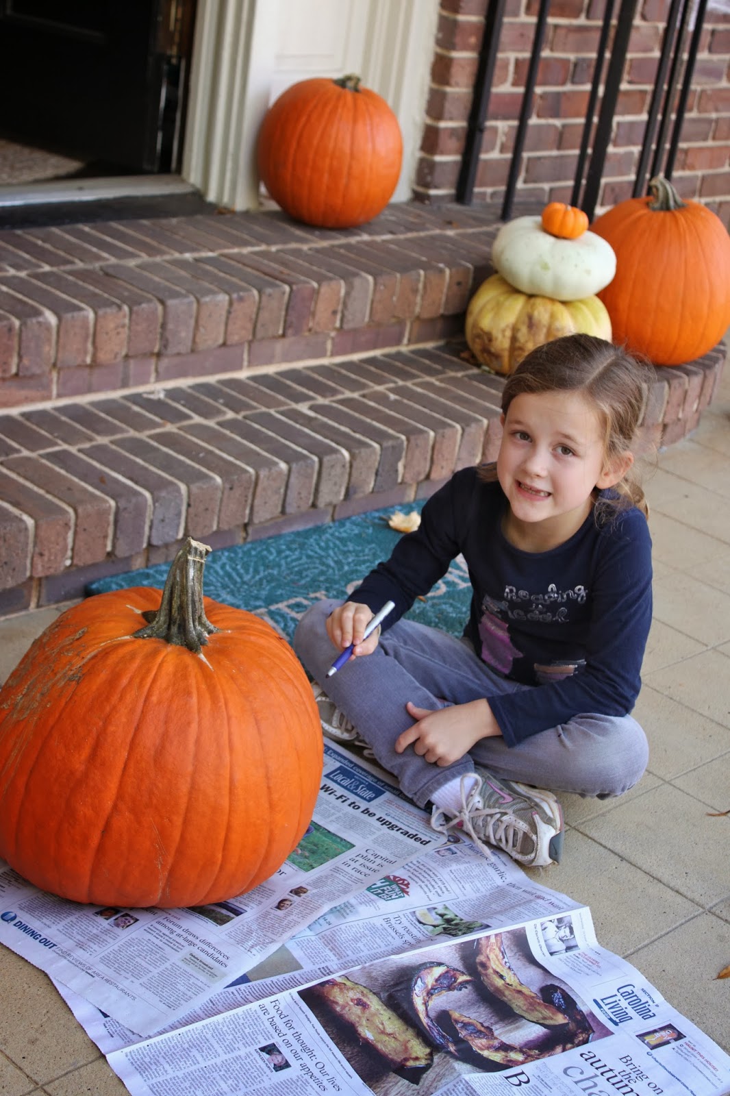 Pumpkin Carving Play Date + Pumpkin Seed Recipe SourJones Squeeze