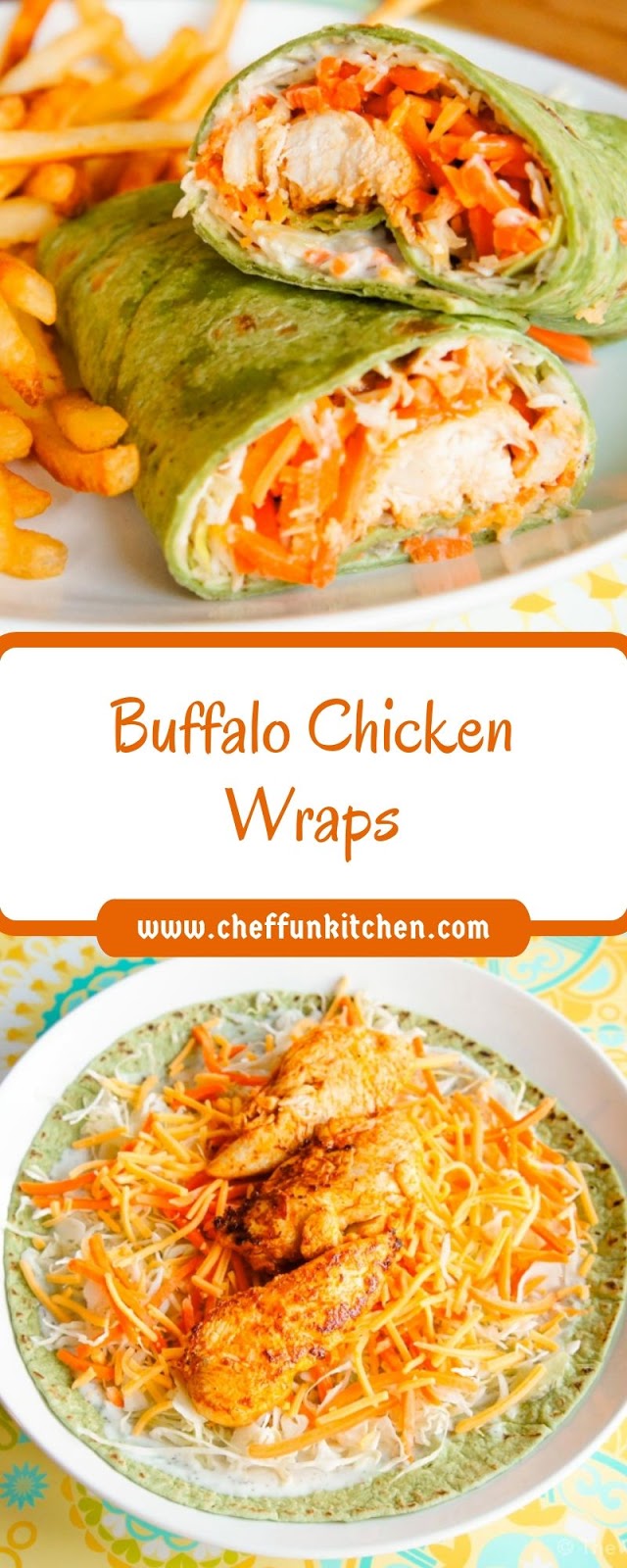 Buffalo Chicken Wraps Buffalo Chicken Wraps