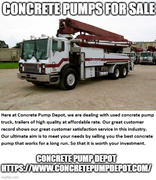 Concrete Pump Trucks for Sale