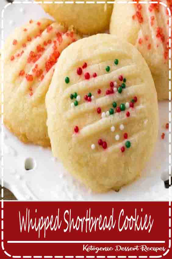 Whipped Shortbread Cookies - Amazing Recipes Foods