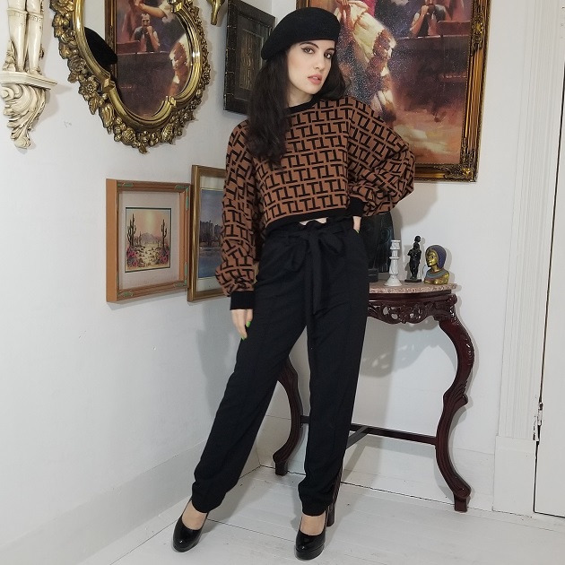 Libertad Green Femme Luxe Joggers and Knitwear