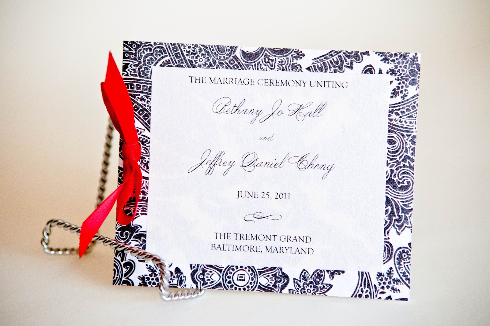 wedding program baltimore small booklet kindly rsvp designs blog