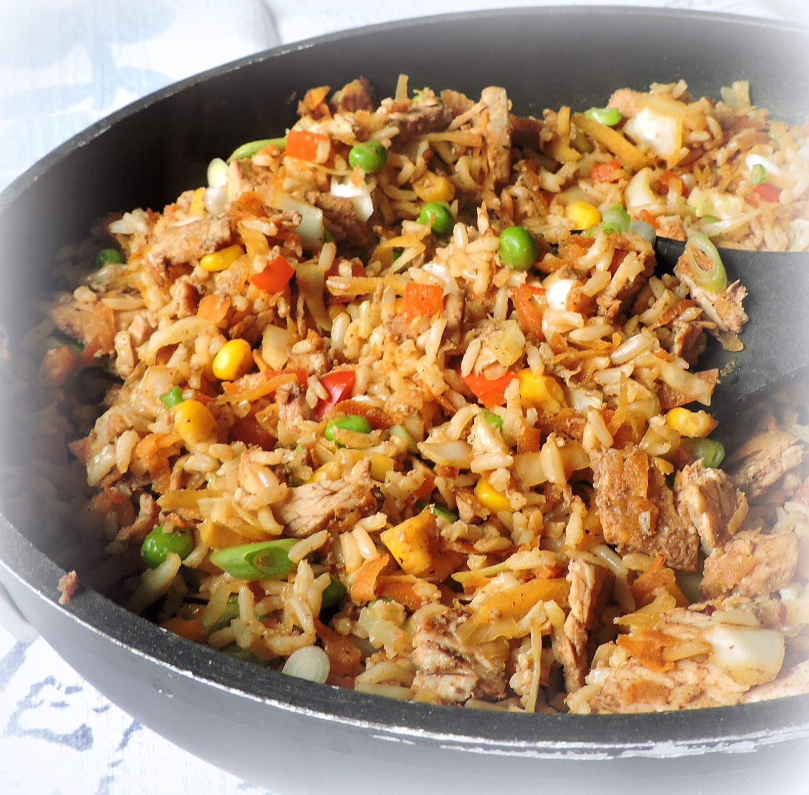 Five Spice Chicken Fried Rice | The English Kitchen