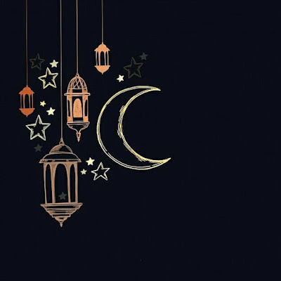 خلفيات هلال رمضان للتصميم