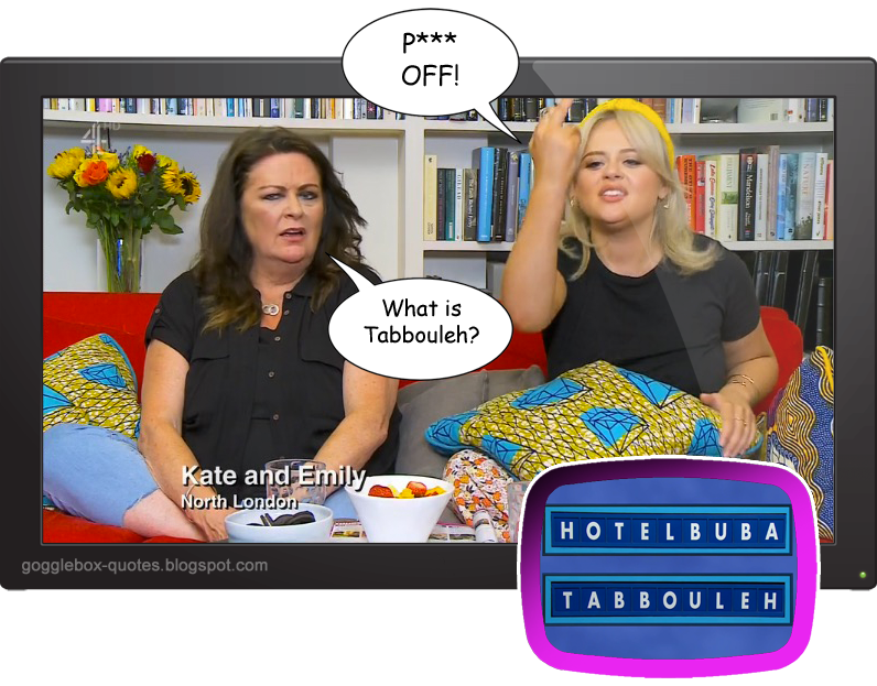 Gogglebox Quotes Celebrity Gogglebox 2019 Episode 4 Kate & Emily