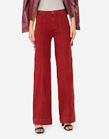 Calça Flare Vinho