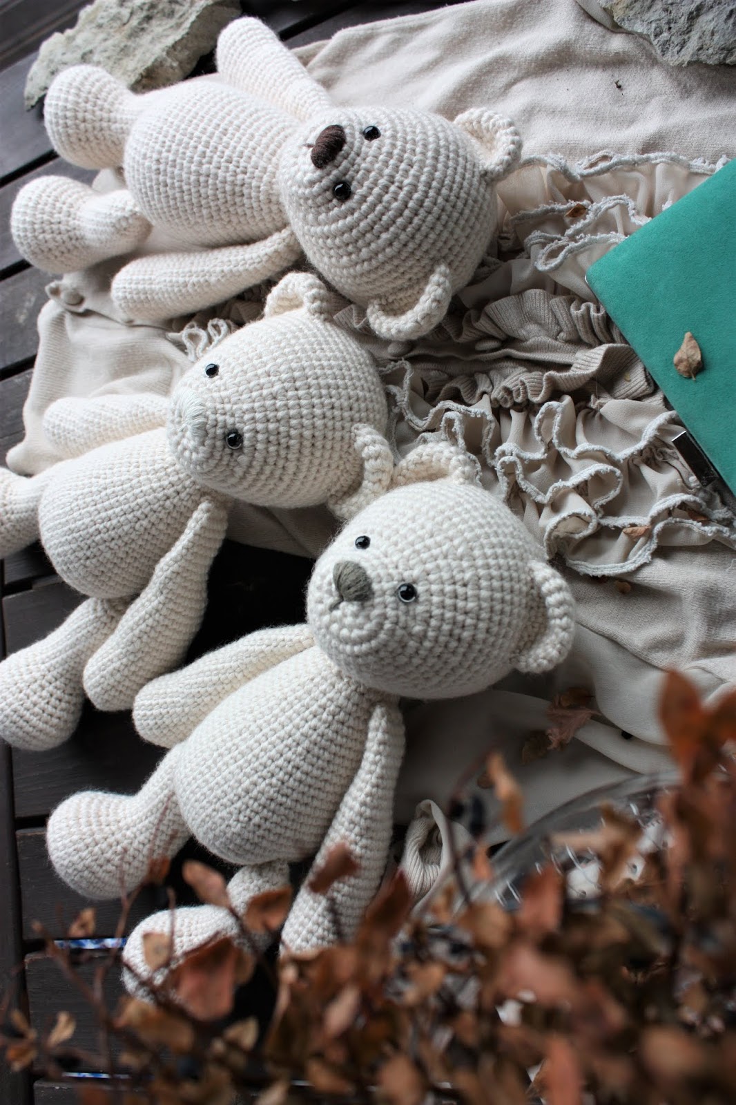 Happyamigurumi: Lucas the Teddy Bear - Crochet Toy Pattern