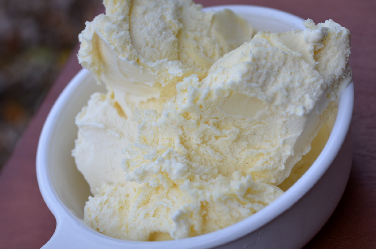 food and ice cream recipes REVIEW Edy's Eggnog (Limited Edition)