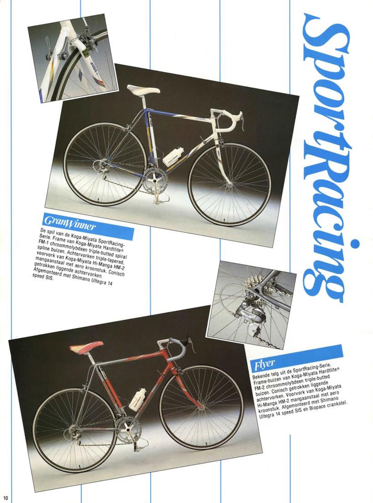 CATALOGUES KOGA MIYATA MIYATA 1989