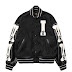 40's Wool I-FIVE Varsity Jacket Black