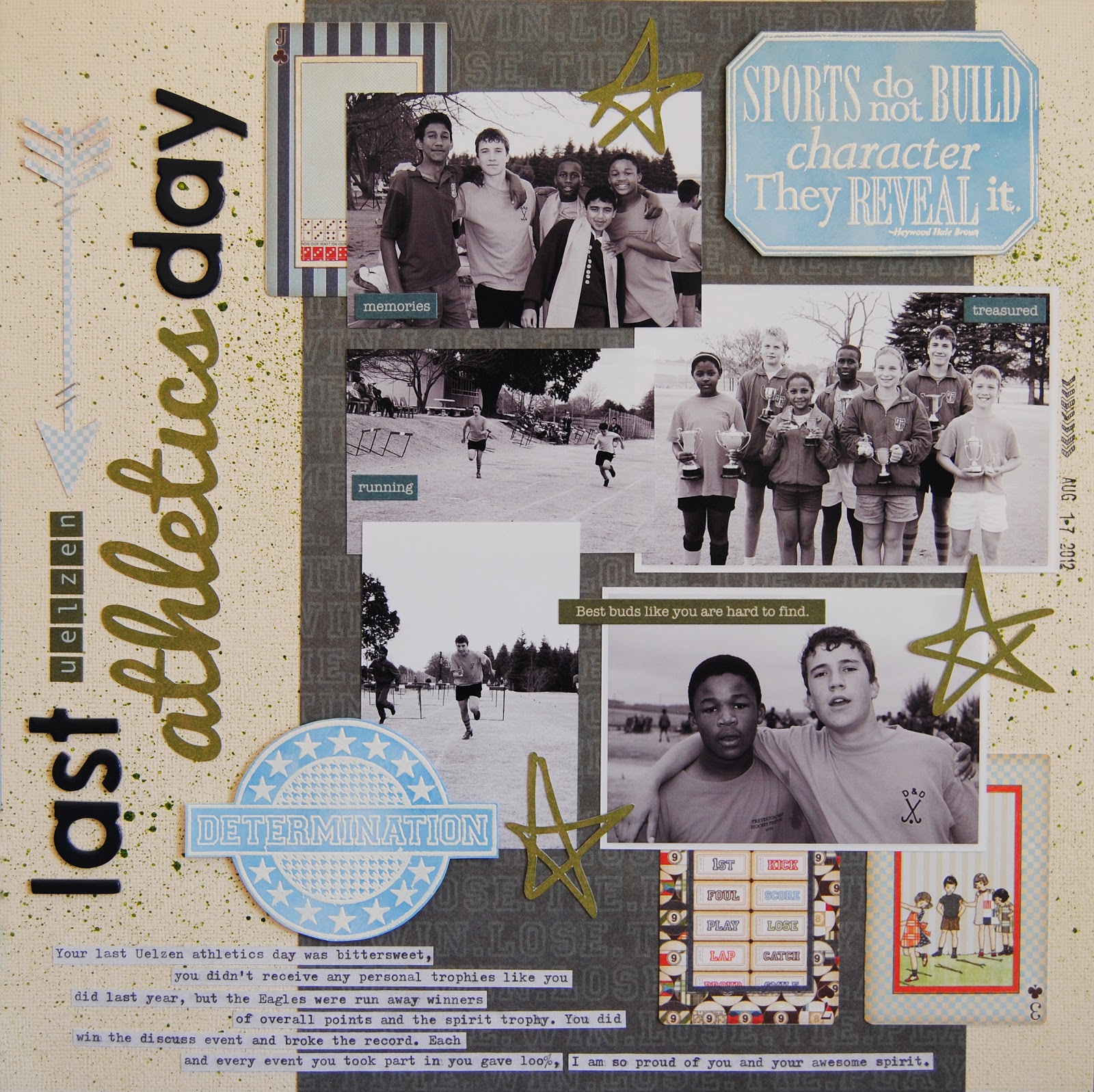 scrapbook studio Scrapbooking Sports Events