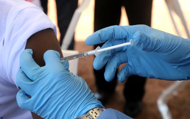 Image result for DRC begins giving experimental vaccine to medics