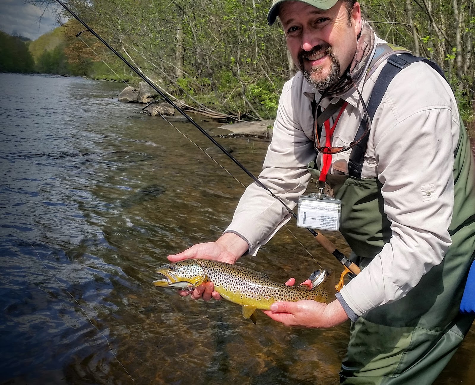 Sick Days Fishing May 16, 2016 A Successful Lehigh River Brown