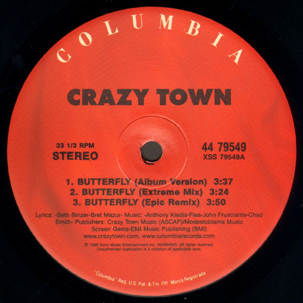 Download Music descarga blog CRAZY TOWN BUTTERFLY