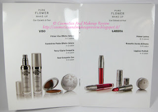 Labo Make-Up - Pure Flower Compact Eye-shadow Duo n.03 Olive green/Aqua green - Dépliant Labo Make-Up - Pure Flower Compact Eye-shadow Duo n.03 Olive green/Aqua green - Dépliant