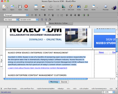 BlueGriffon software BlueGriffon