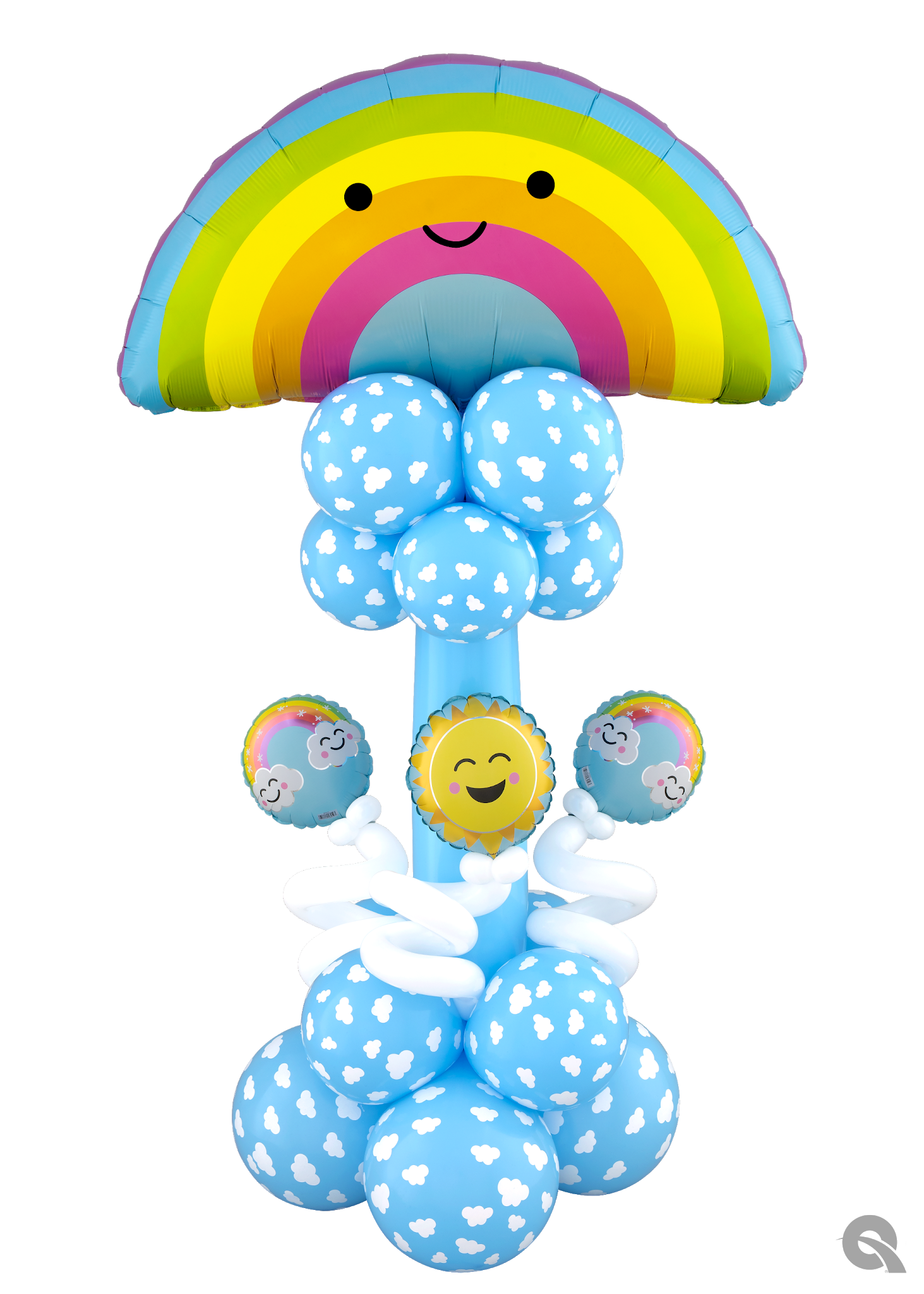 rainbow column kite clipart rainbow column kite clipart