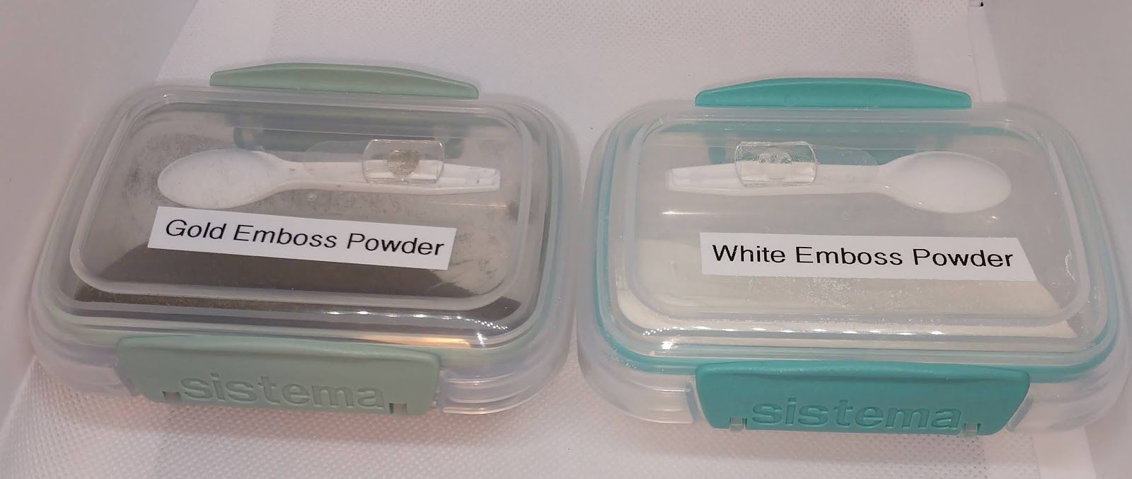 Magnolia's Place An Embossing Powder Storage Idea