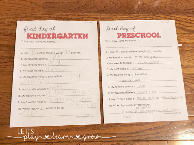 Find out all your kids favorites with this fun questionnaire