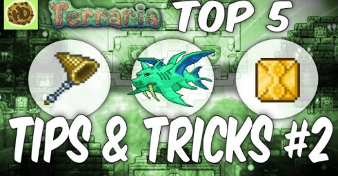 Terraria 1.3 Top Tips & Tricks #2  1.3 Tutorial Glitch Terraria Guide
