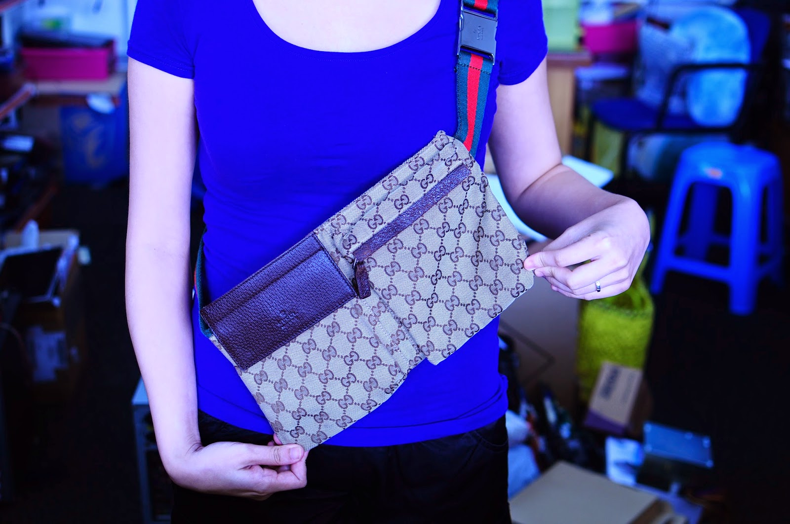 Mr & Mrs Mike Branded Shop: WTS - Gucci Belt Bag (genuine used)