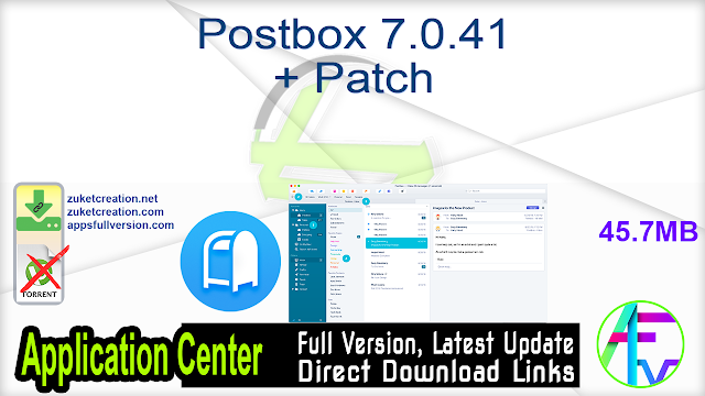 Postbox 7.0.41 + Patch
